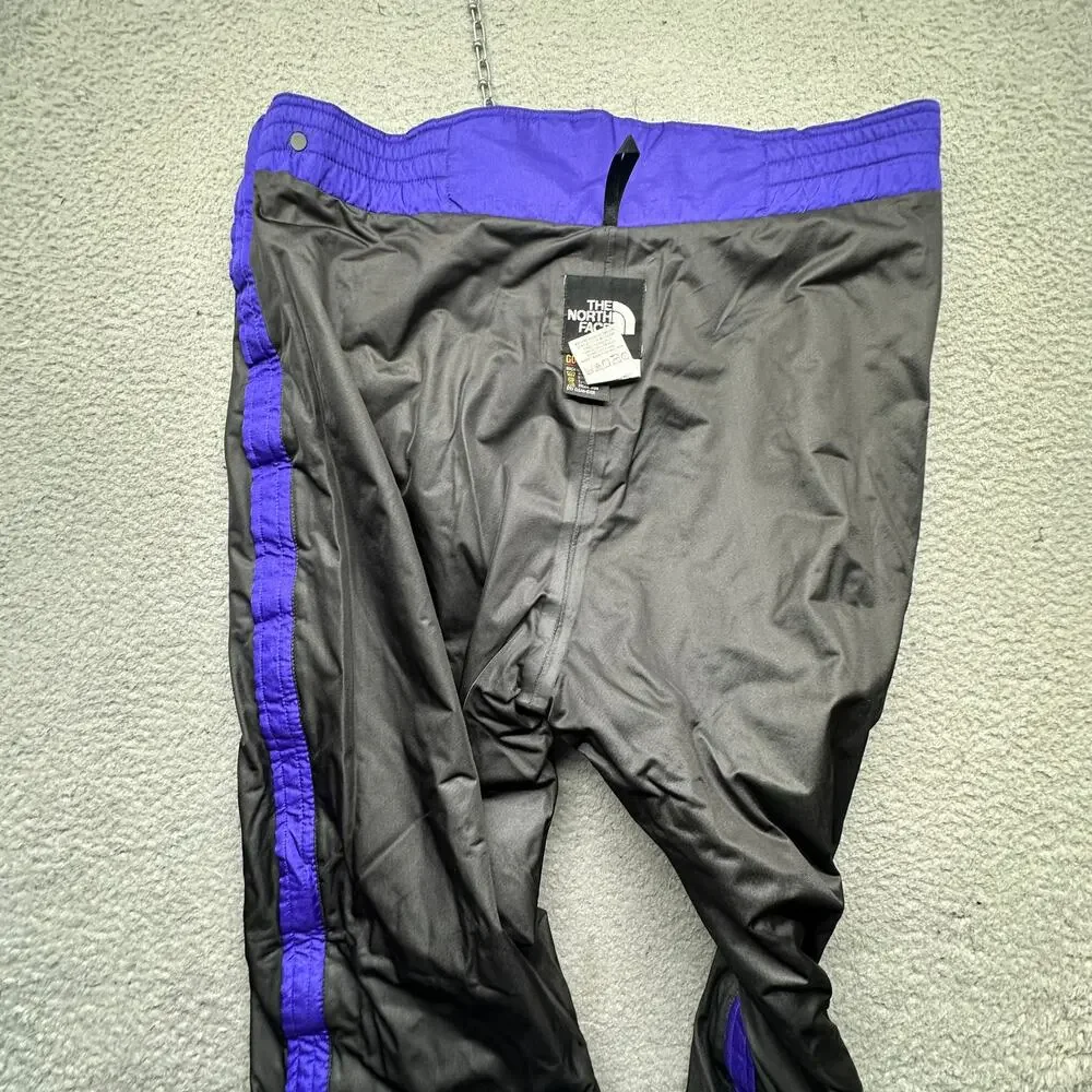 Vintage The North Face Gore-Tex Purple Ski Pants Mens XL Black Hybrid Sizing